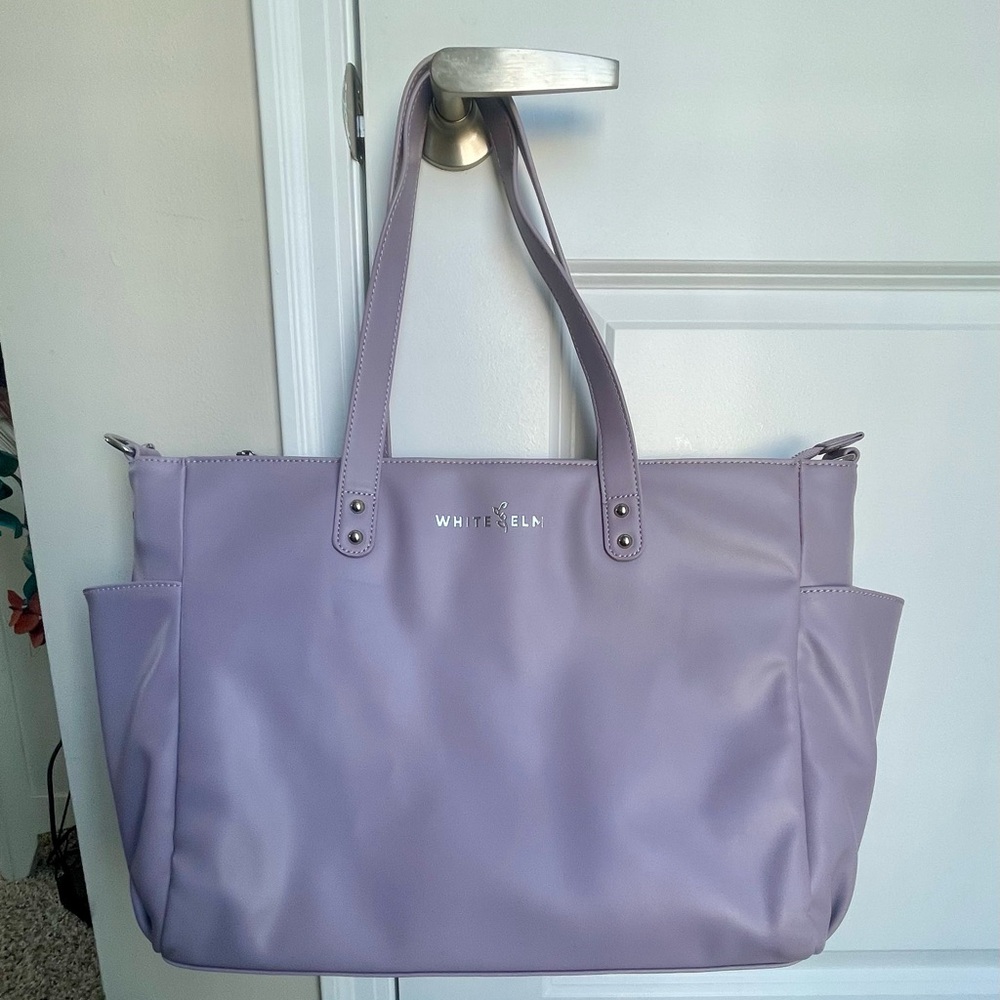 White Elm Aquila Tote – Lavender – Retired Color, Excellent Condition